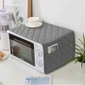 Dust-resistant Microwave Oven Cover with Quilted Fabric. 