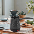 Electric kettle, Electric coffee pot, Electric coffee maker, 800 ml Stainless Steel Electric Turkish Coffee Pot with removable anti scald Handle, kashmiri chai, green tea and Coffee maker.,electric kettle for small house holds, hostel and offices. 