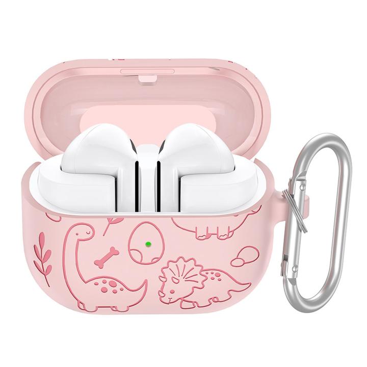 【Must-Have Gadgets】 Moussy Headphone Protective Cover Shockproof Cover for Buds 3/3 Pro Seamless Fit Easy Installation Impact Resistant Headphone Protective Case Elastic Earphone Protection