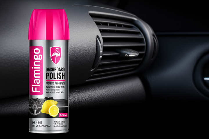 Flamingo%20Dashboard%20Polish%20Spray%20450ml%20-%20High-Quality%20Car%20Interior%20Care,%20Protects%20and%20Fades%20Vinyl/Rubber/Plastic,%20New%20-%20Image%203