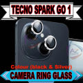 Tecno Spark Go 1 Camera Ring Glass Tempered Camera Protector Lens Glass 100% Orignal Premium Quality For Tecno Spark Go 1 Camera Glass metal ring Glass Protector. 