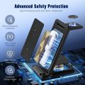ARMICO 3 in 1 Wireless Charger,Fast Wireless Charging Station for Multiple Devices,Foldable Travel Charging Pad Stand for iPhone15/ 14/ 13/ 12/ 11/ X/ SE/ 8, Samsung, AirPods3/2/Pro, iWatch SE/8/7/6/5/4/3/2. 