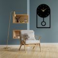 Elite Elegance Metal Wall Clock, Modern, Metal Pendulum Wall Clock, Wall Decor , Home Decor, Office, Original Design Clock, Large Clock, Minimalist Clock, Custom Clock, Wall Hanging, Wall Art. 