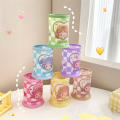 Storage Box Student Desktop Storage Box Pen Container Ins Pen Container Cute Pen Bucket Transparent Pen Container. 