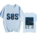 SZA SOS Heavy Mental Anime T-shirts Funko Pop Manga/comic Tshirt 100% Cotton Men/women Tee-shirt Printed Hip Hop Cartoon T-shirt. 