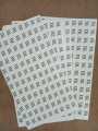 972 Stickers - Paper Self-Adhesive Size Labels For Clothing Garment Shoes Size Sticker Tags Sticker Size Label I XXL. 