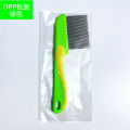 New Cat Comb Dog Comb Stainless-Steel Needle Pet Comb Flea Comb Seahorse Long Needle Double-Edged Fine-Toothed Comb Naked. 