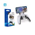 DOBE PS5 Controller Mobile Gaming Clip for Playstation 5 Dualsense Controller Remote Play Mobile Phone Holder (No controller/Phone included) Only Holder Cilp. 
