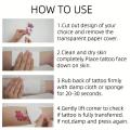 60pcs/set Black Tattoos Adhesive Sticker for Women Men Leg Neck Succubus Boys Girls Couple Tattoos Waterproof Removable. 