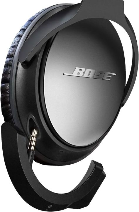 YOCOWOCO Upgraded aptX Wireless Bluetooth Adapter for Bose QuietComfort QC 25 Headphones with Mic/Volume Control, Black