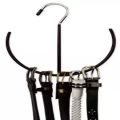 Heavy Duty Belt Hanger Shoe Rack Organizer EasyView (Black). 