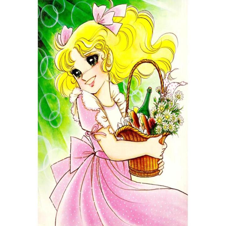Candy Candy Anime Poster Wall For Living Room Art Poster Decoration Canvas Fabric Bright Smooth No Frame Morden Print Wall 0918