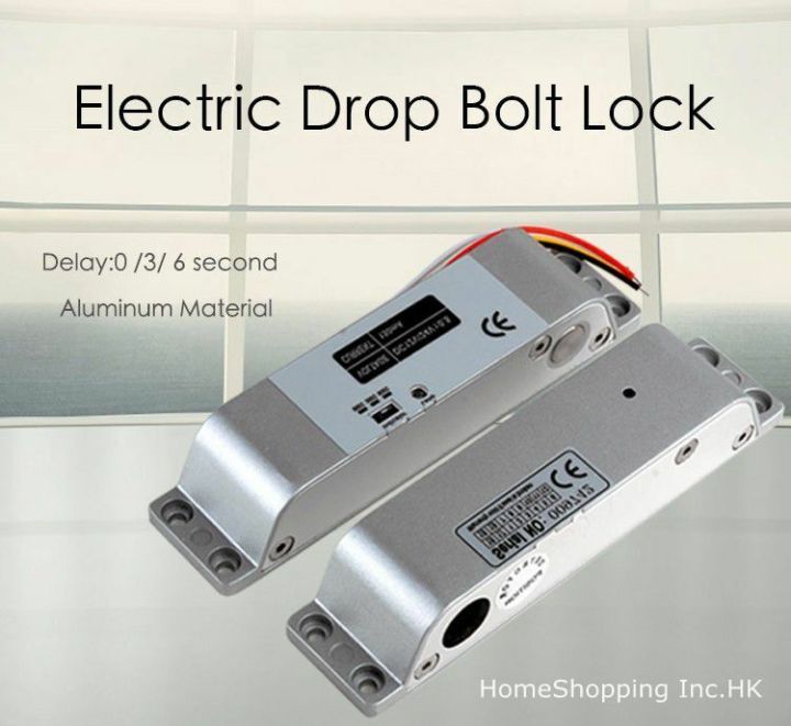 12V Electric Drop Bolt Lock Fail Safe System for Door Access Control Security