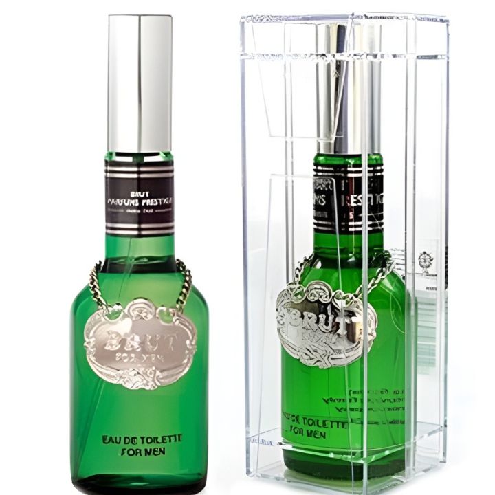 Brut Green 100 ml Eau de Toilette for Men Silver Spray New in Box 100% Genuine - Brut Perfume Prestige EDT 100 ML Perfume for Men