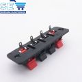 4 Positions Connector Terminal Push In Jack Spring Load Audio Speaker Terminals Clip. 