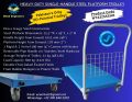 Export Quality Warehouse Steel Trolley / Hand Truck ; 650W x 1091L x 1016H mm. 