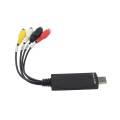 Easycap USB 2.0 Easy Cap Video TV DVD VHS DVR Capture Adapter Easier Cap USB Video Capture Device. 