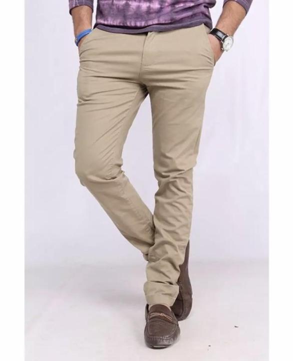 Khaki%20Cotton%20Chino%20-%20Image%204