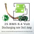 2S BMS 5A 7.4 volt to 8.4 volt Charge Protection Board BMS for 18650 Lithium ion Cells 5A BMS for Li-ion 18650 cells 2S 5A BMS Module for Lithium ion Battery Charger Protection 7.4V 8.4V Battery Balancer Pakistan E shop. 
