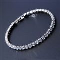 【shenggangshangmao001】SIPENGJEL 4 mm Cubic Zircon Tennis Bracelets For Women TemperamenIced Out Round Stone Hand Chain Jewelry. 