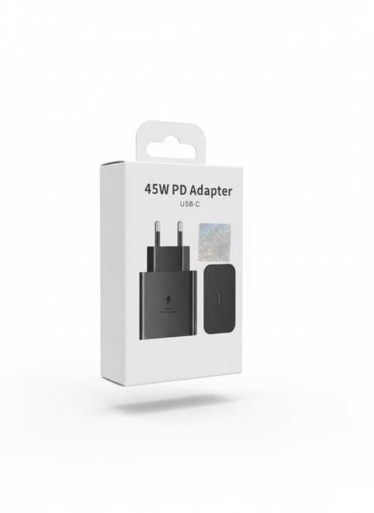 45W USB-C PD Super Fast Charger Adapter – High-Speed Power Delivery ...