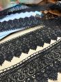 Black Chori Pattern Lace.. 