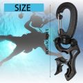 3 Pcs Diving Hose Holder Clip with Snap Hook Buckle for Dive. 