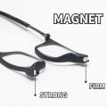 【Footprint】 Looklk Reading Glasses Can Look Far And Near Women Men Magnet Can Be Hung Around The Neck Convenient Anti Blue Light Anti Fatigue Clear With Grade+1.0 To+4.0 Eyeglasses. 