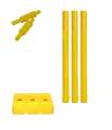 Best Plastic Wickets Set with Bails and Stand for Cricket - Large - 28 Inch.. 
