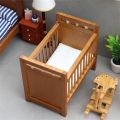 Green Home Dollhouse Baby Bed Smooth Surface Funny Dollhouse Toy Miniatures. 