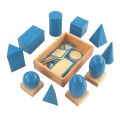 Montessori 10 Geometric Solids with 10 Bases. 