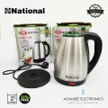 Imported Electric Kettle - 2L, 1500W,  Stainless Steel with Advanced Automatic Switch for Rapid Boiling and Safety quick boiler kettle for tea. 