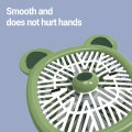 Watch Fan Cartoon with Wrist Strap Rechargeable 3 Levels Adjustable Handheld Fan for Travel. 