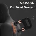 Double Head Body Neck Muscle Massage Gun. 