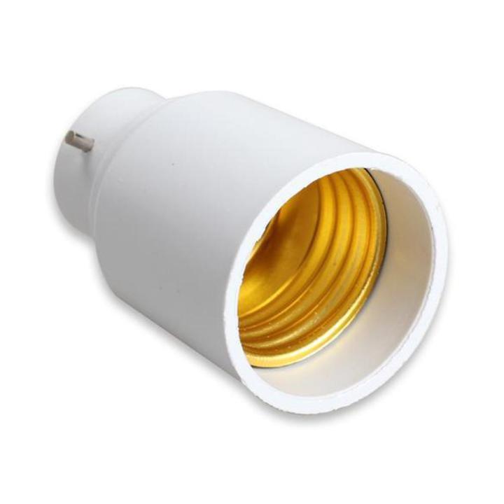 B22 To E27 Lamp Holder Socket Converter Adaptor / Extender