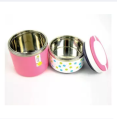 HOMIO DOUBLE LAYER STAINLESS STEEL AIRTIGHT LUNCH BOX 930 ML. 