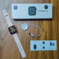 T500 plus pro SmartWatch Series 6 Clone Full SCREEN Display 44MM Full Touch Screen Massages & Calls Waterproof Heart Rate Sensor Smart Watch. 