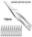10pcs Spare Blades for Paper Cutting Pen Cutter Knife 11.No Blade For Craft Model Making Carving Blades. 