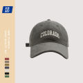 Big head bib cap women's Korea enlarged deep top sunscreen visor hat four seasons wide brim hard top baseball cap men. 