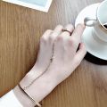 【Guaranteed to look good】 Fashion Bazaar Town Soul Zhu Yilong Bai Yu Rings of the Same Style Brace Lace Bracelet Men and Women's One Pair Bracelet Set of Ornaments. 