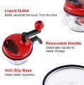 10 in 1 Hand Chopper Food Processor | Manual Vegetables Chopper Rotary Dicer & Meat Mincer | Mixer / Blender. 