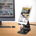 Foldable Phone Stand | Multi-Angle Plastic Mobile Phone Bracket | Portable Mobile Phone Holder | Adjustable Cell Phone Holder for Desk | Desktop Mobile Stand | Adjustable Stand for IPhone, Smartphones & Tablets (4-13 inch) | Universal Tablet Stand. 