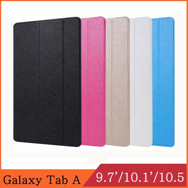 Funda for Samsung Galaxy Tab A 9.7 10.1 10.5 T550 T555 P550 P555 T580 T585 T510 T515 T590 T595 flip cover stand tablet case