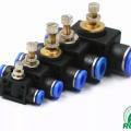 PSA straight speed controller 4/6/8/10/12mm Diameter Adjustable Water Flow Speed Control Tee Valve Garden Irrigation Water Pipe Switch Throttle Valve. 