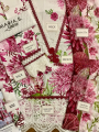 M.B Luxury Lawn 3-Piece Unstitched Suit – Elegant Floral Design. 
