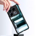 Quiberk for Infinix Note 40 4G Case Edge-Reinforced Shockproof Hard Transparent Phone Cover. 