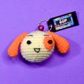 Puppy - collectibles handmade / handwoven / amigurumi crochet keychain /key chain - bag hanging accessories for kids - boys and girls. 