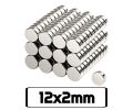 15pcs 12X2mm Circular Super Strong NdFeB Magnet for Education. 