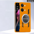 For OnePlus Nord 3 Case Ultra Thin Frameless Case Clear Matte Back Cover forOnePlus Nord3 Metal Heat Dissipation Ring. 