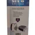 Fan Heater - SECO Fan Heater - Electric Fan Heater - SECO G.M Climax Fan Heater - Electric Heater Dual Thermal Control - 2 Heating Power 600W \1200W - Cool \ Warm \ Hot Wind For Selection. 
